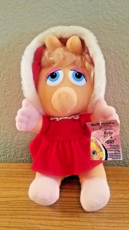 mcdonalds baby miss piggy 1988
